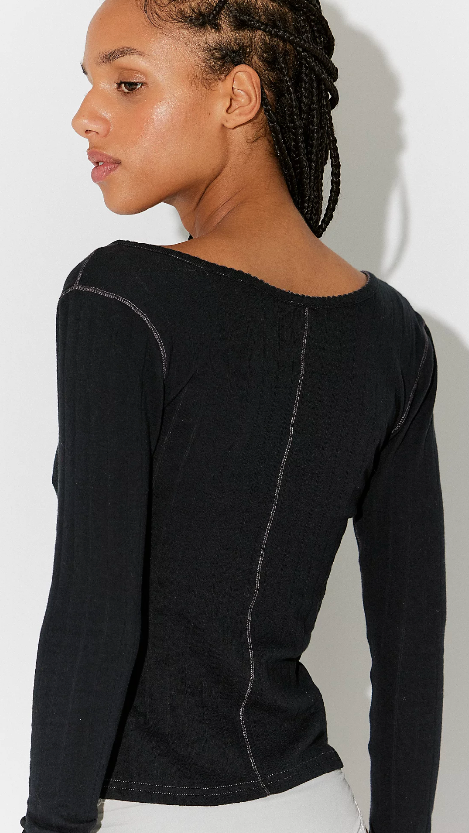 End Game Pointelle Long Sleeve