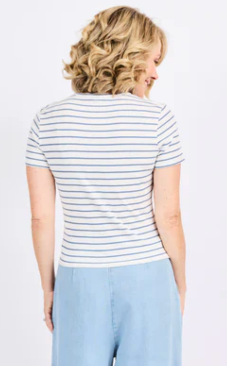 Memento Stripe Tee