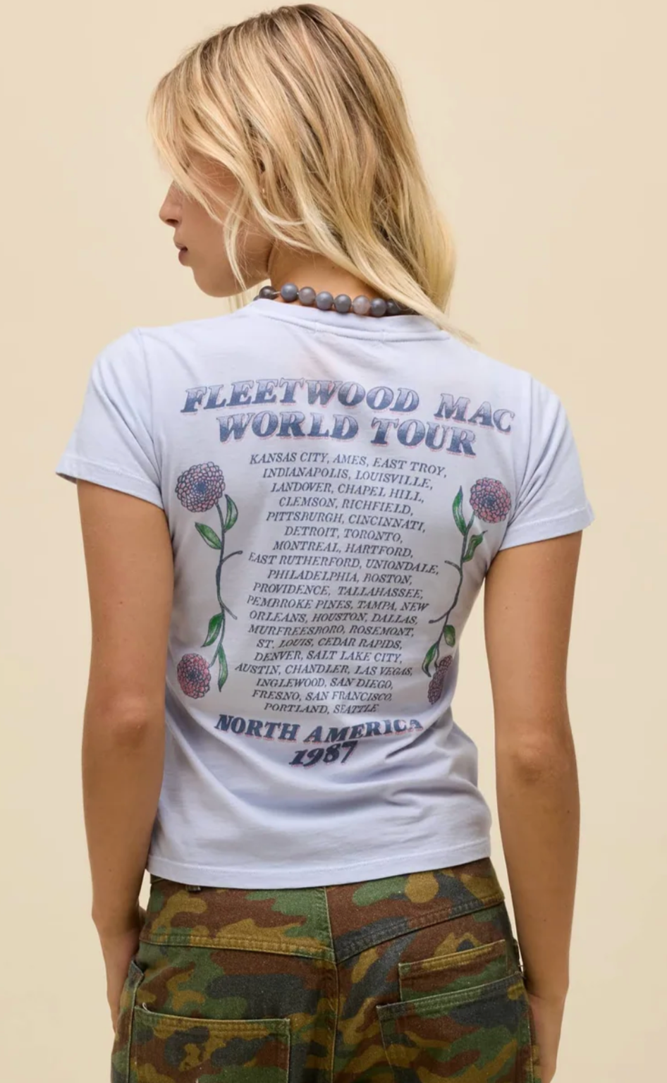 Fleetwood Mac 1987 Tour Tee