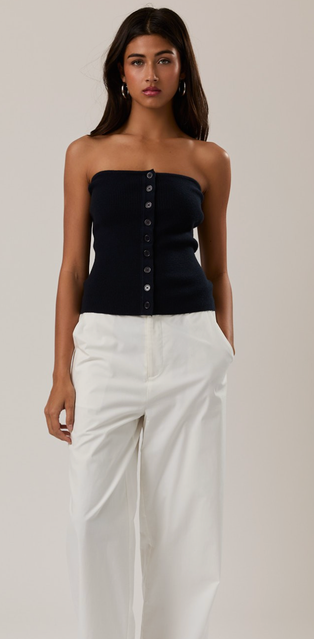 Sweater Tube Top