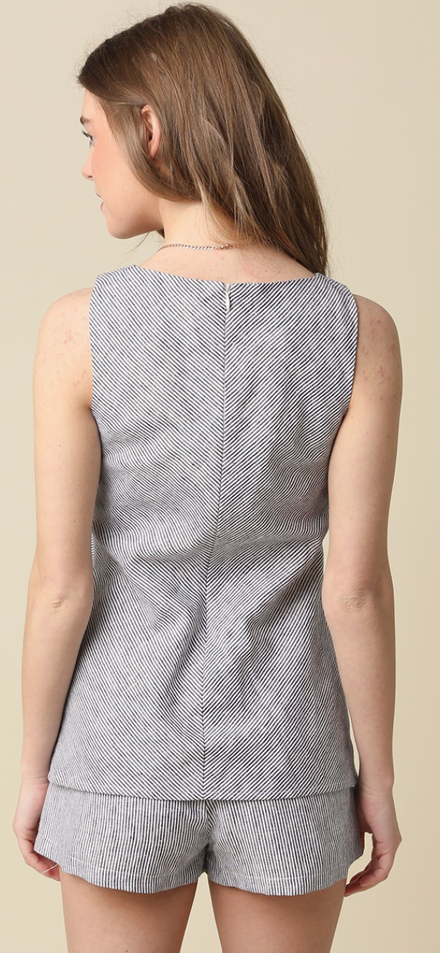 Brielle Linen Top