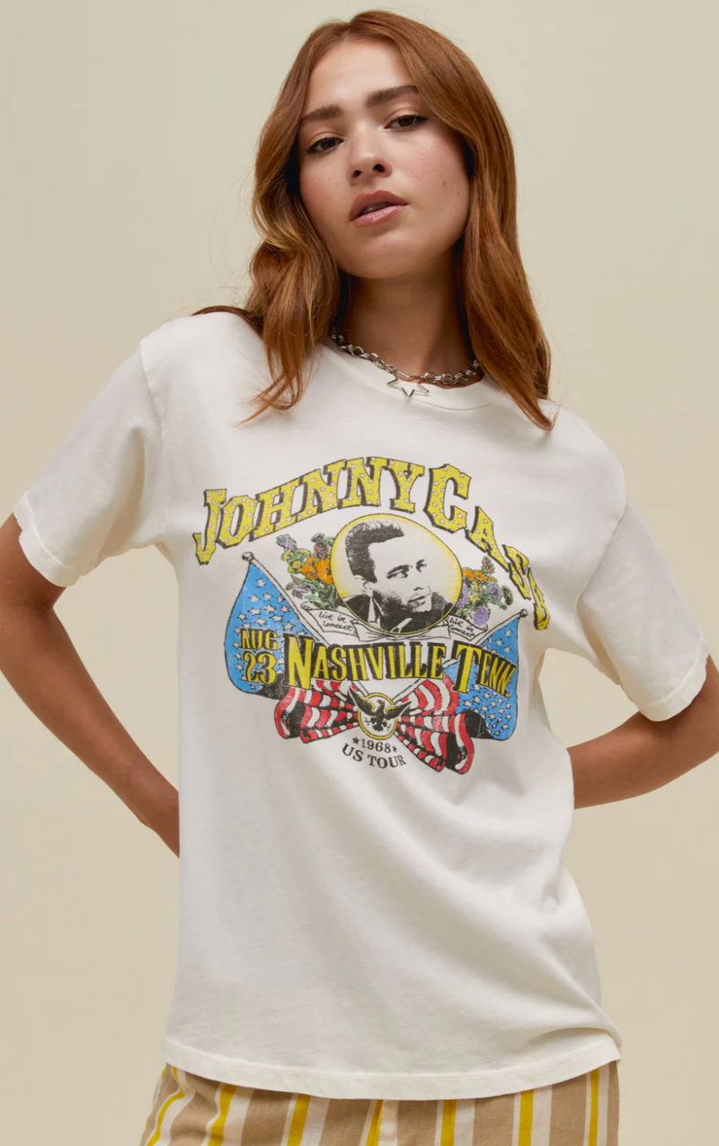 Johnny Cash 1968 Tour Tee