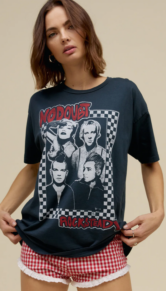 No Doubt Checkered Tee