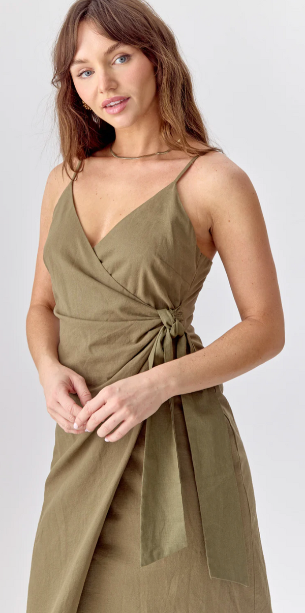 Aniston Linen Dress