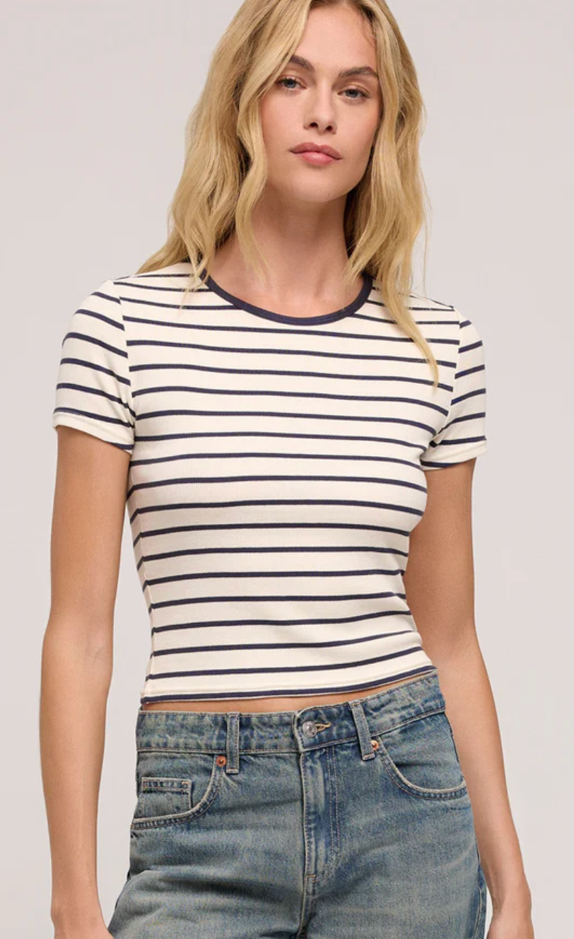 Saxton Striped Tee