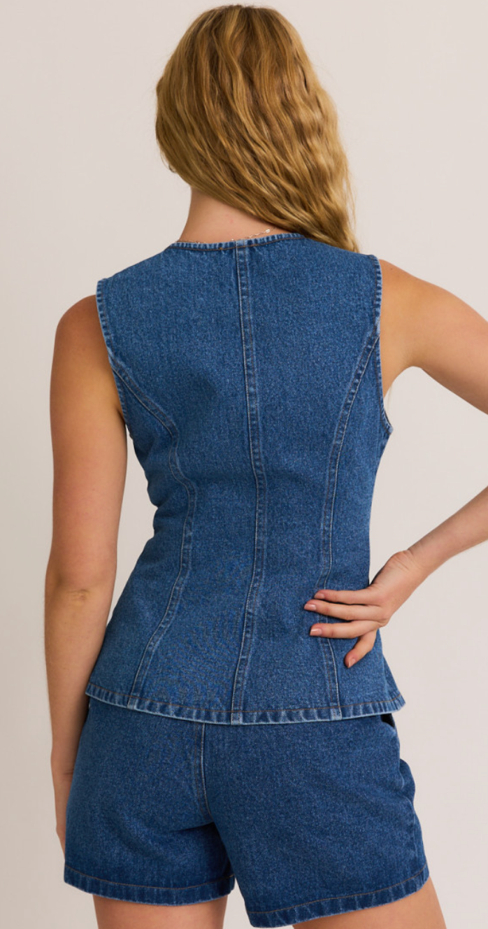 Ryder Denim Vest