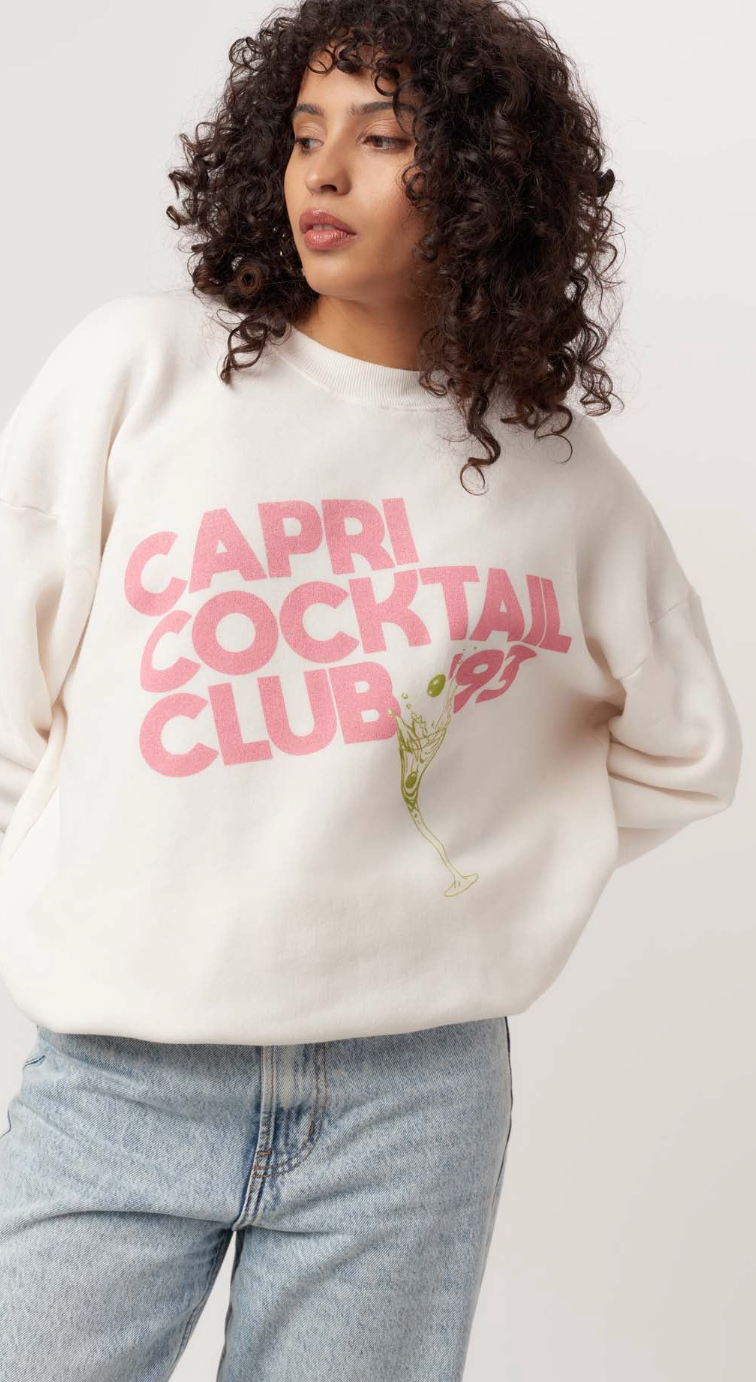 Capri Cocktails Sweatshirt