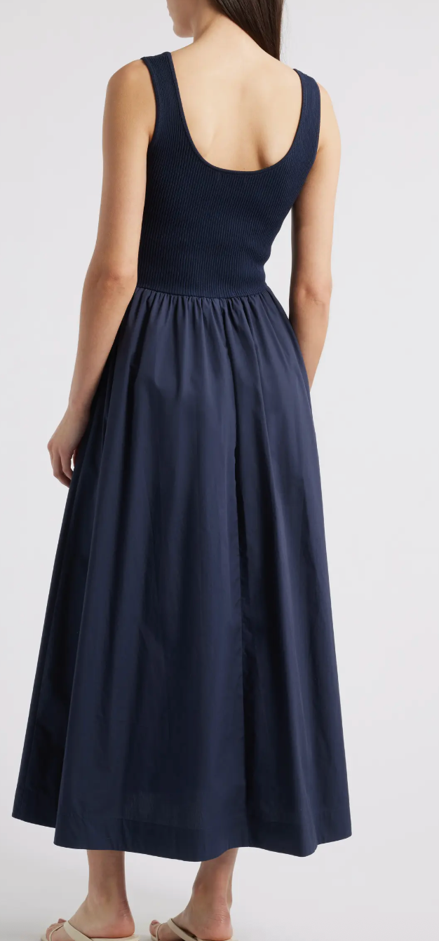 Thea Mixed Maxi Dress