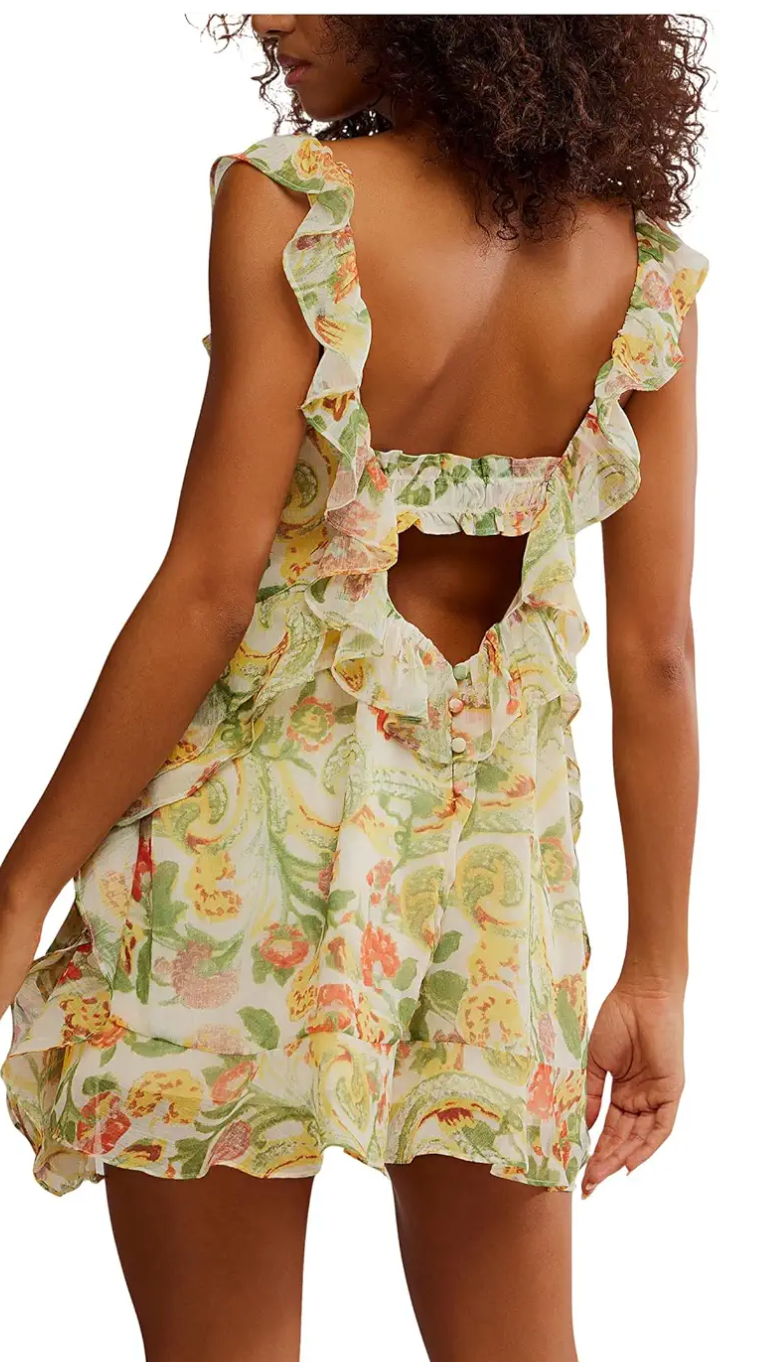 bali flora mini dress Bali Flora Mini Dress