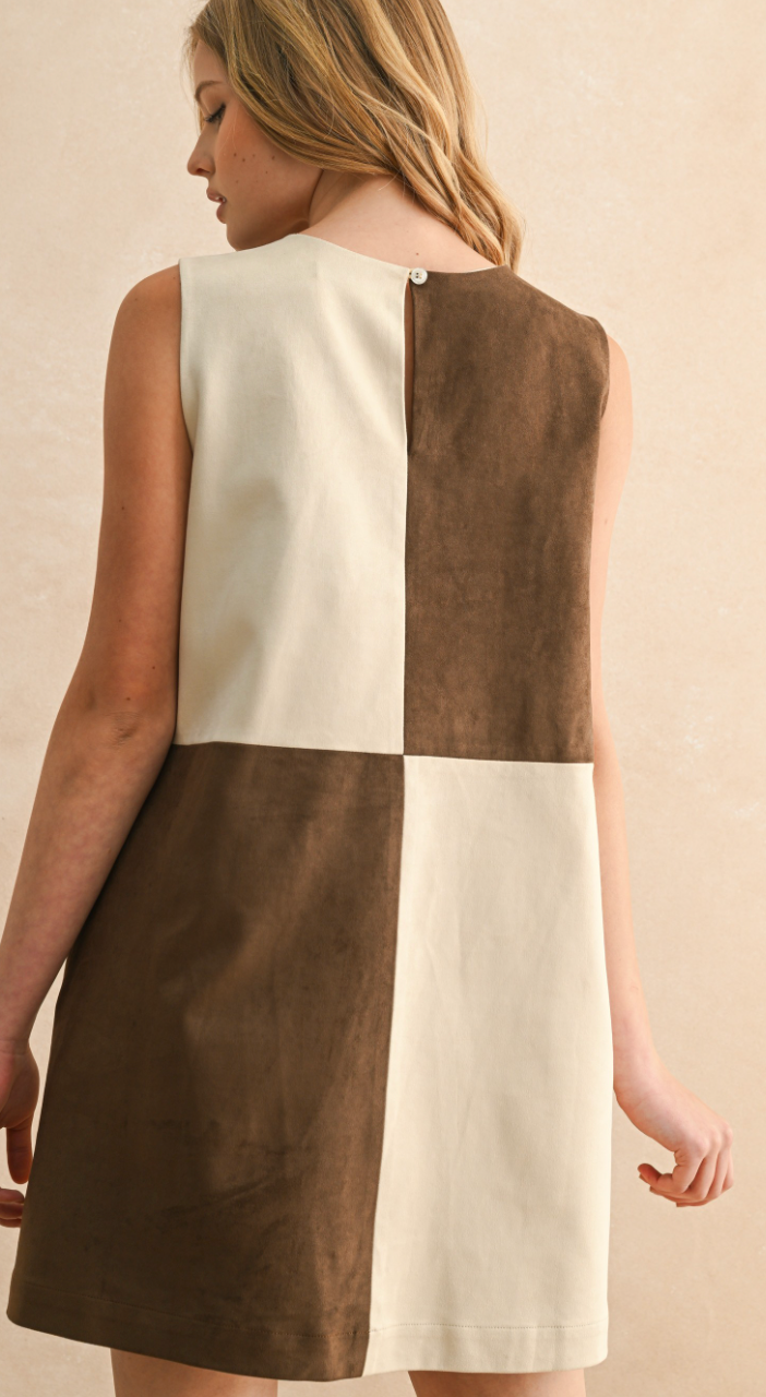 Colorblock Shift Dress