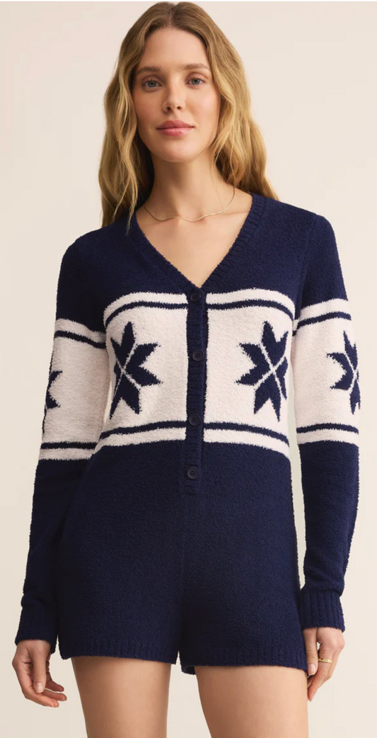 Nordic Plush Romper