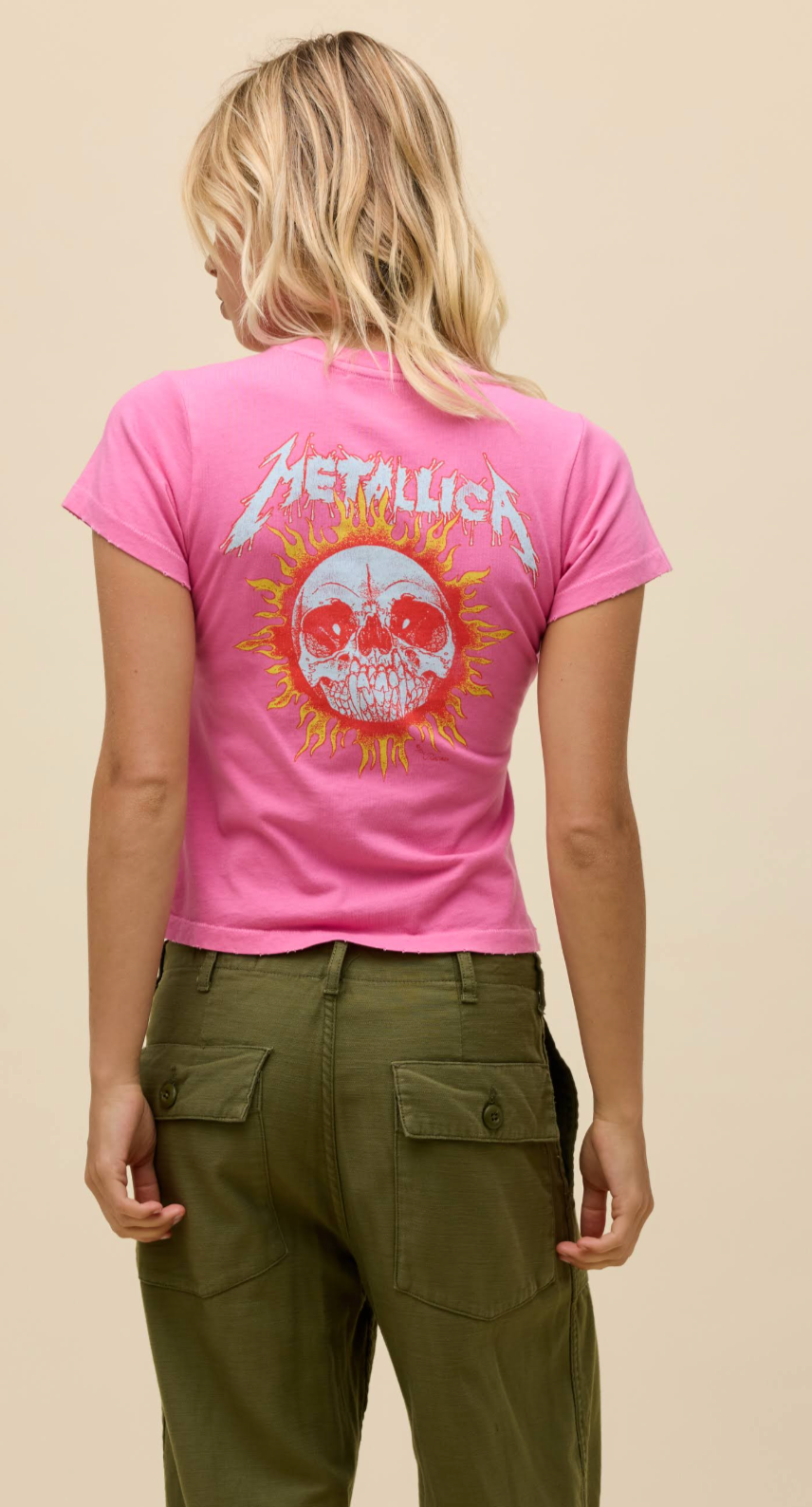 Metallica Flaming Sun Tee