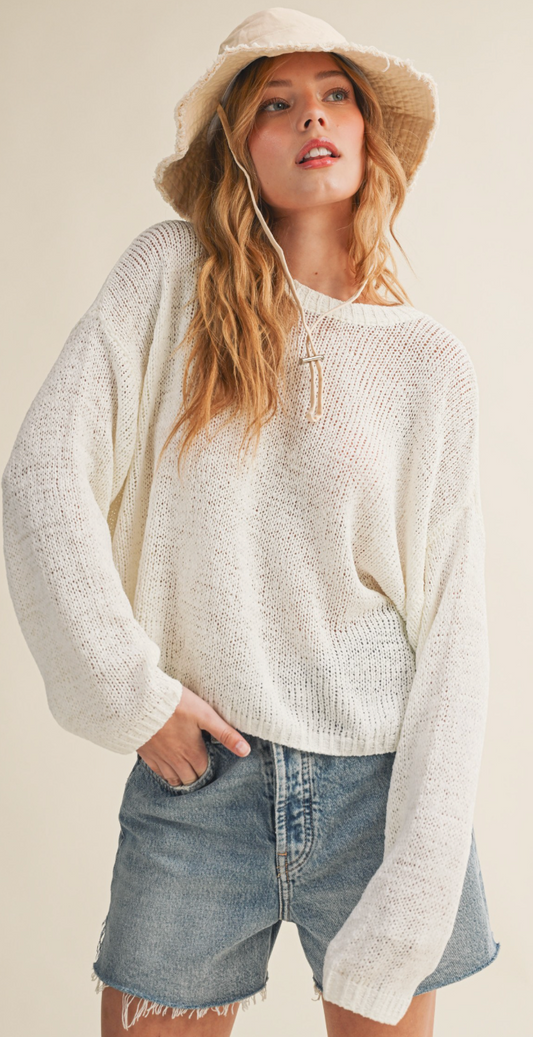 Snow on the Beach Sweater