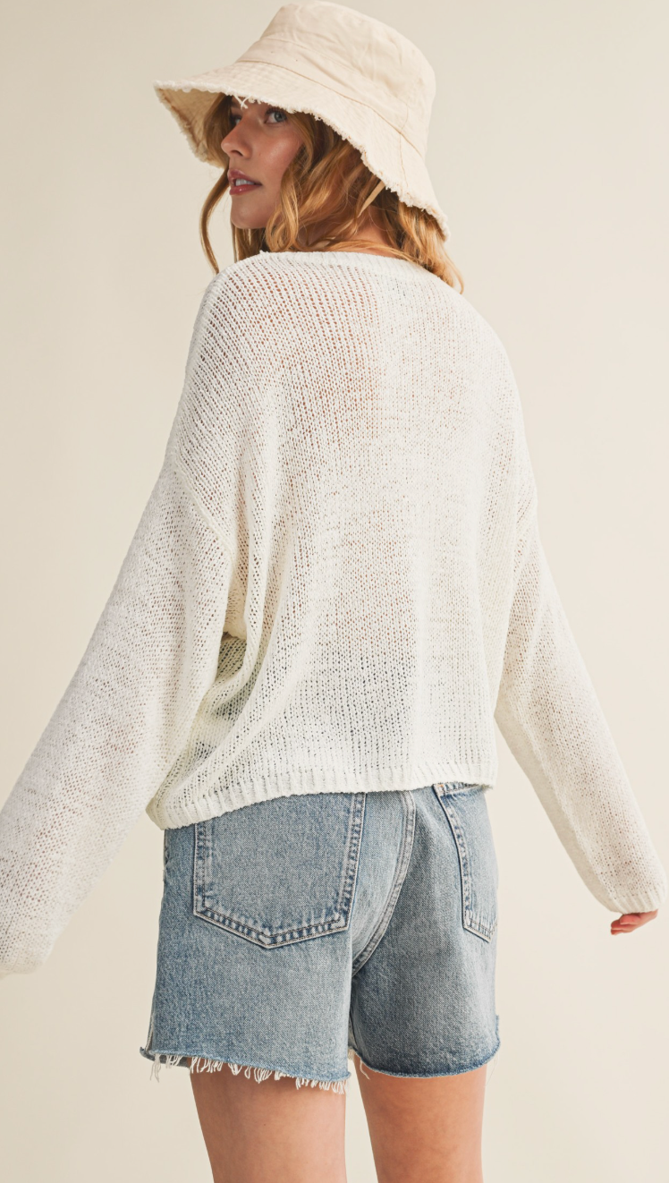Snow on the Beach Sweater
