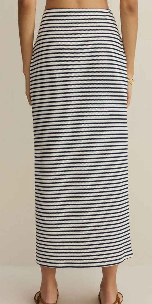 Ainslie Stripe Midi Skirt