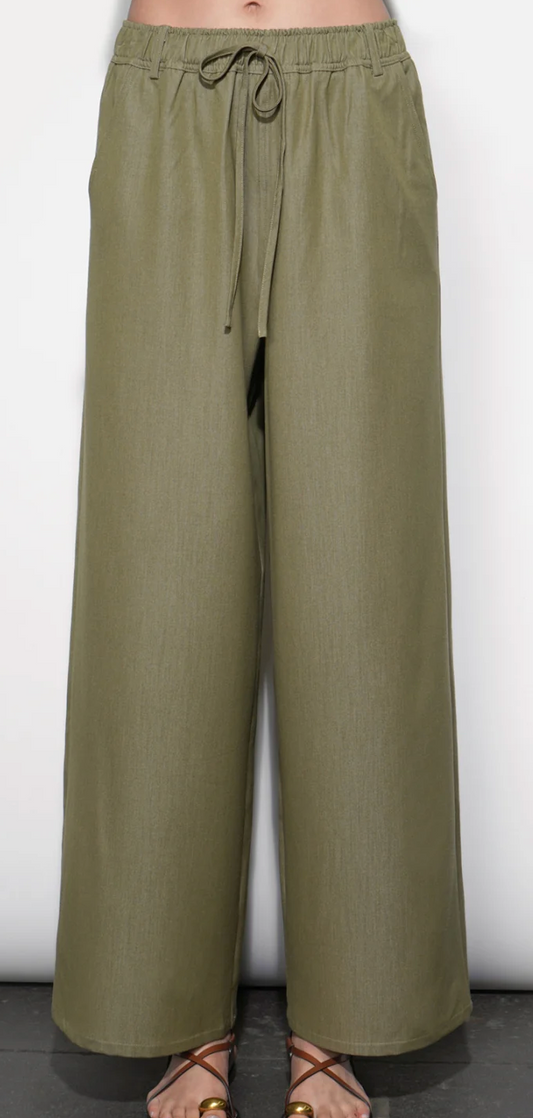Paisley Wide Leg Pant