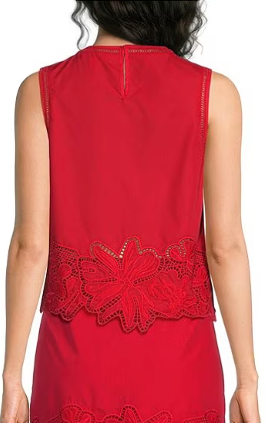 Kayla Eyelet Top