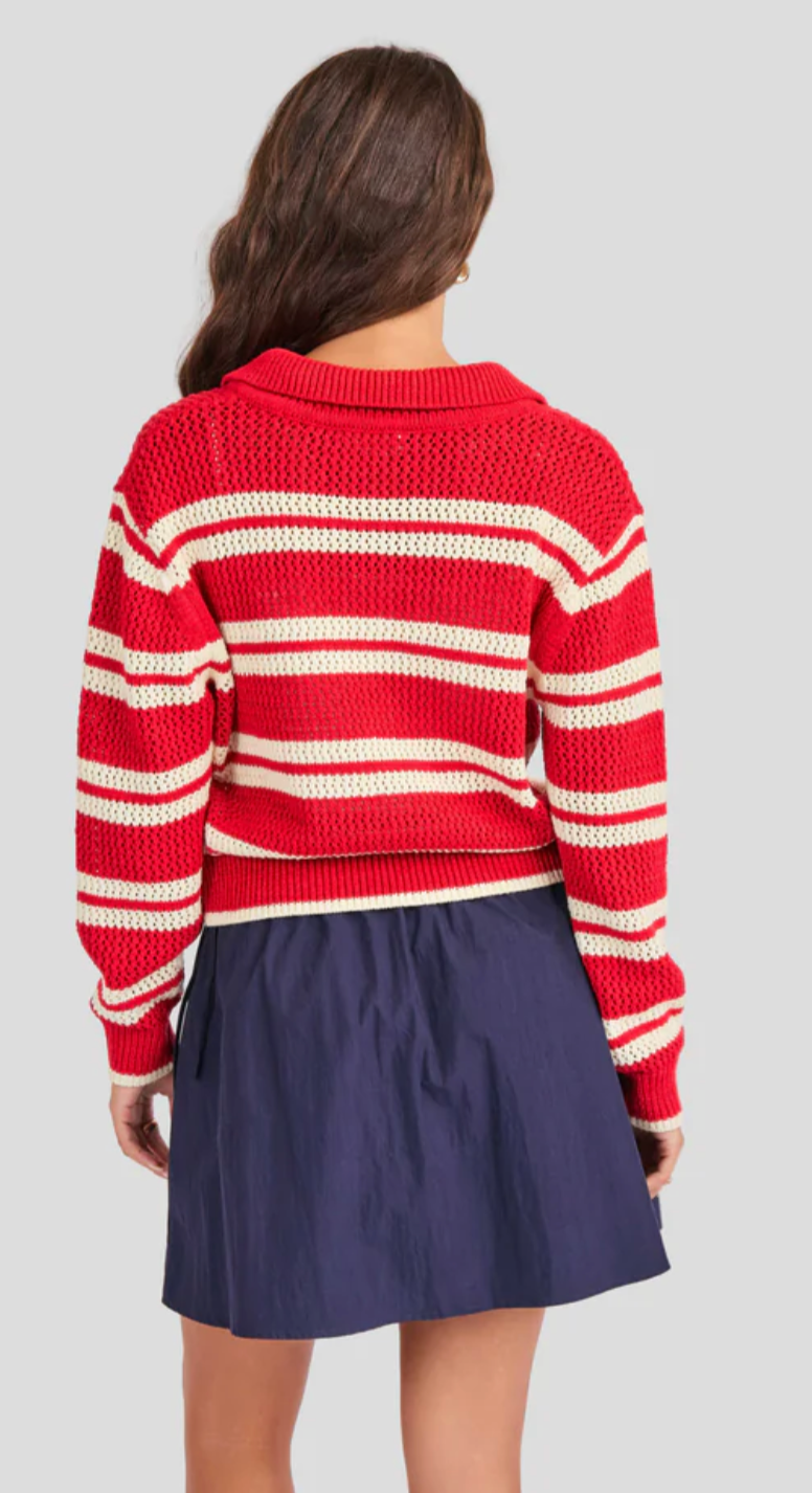 Caddie Collared Sweater