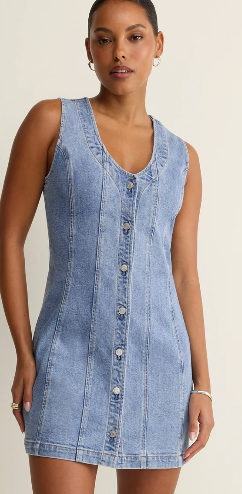 Jolie Denim Dress