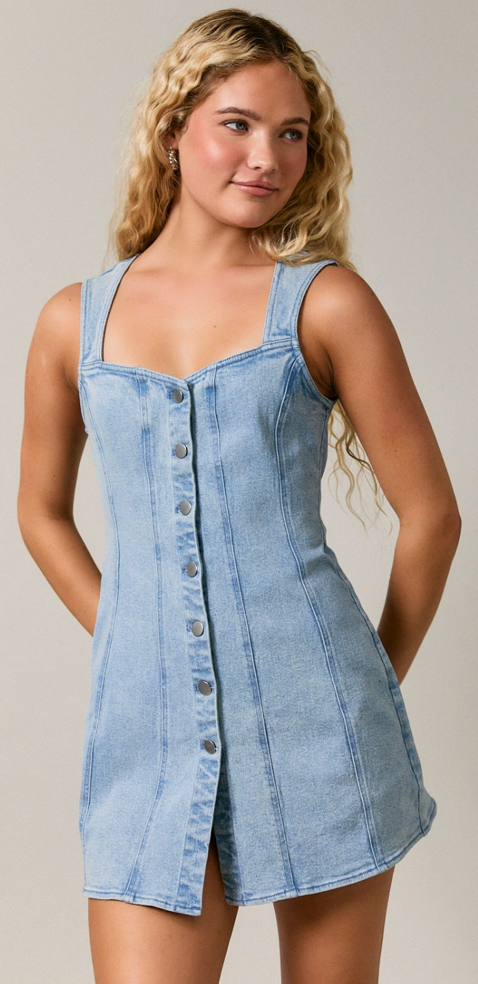 Briella Denim Mini