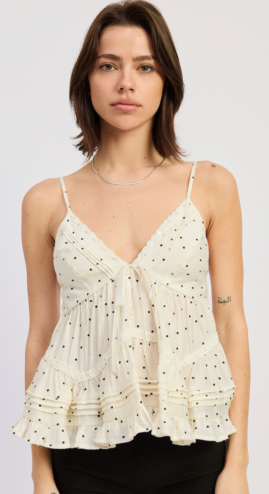 Jordan Polka Dot Top