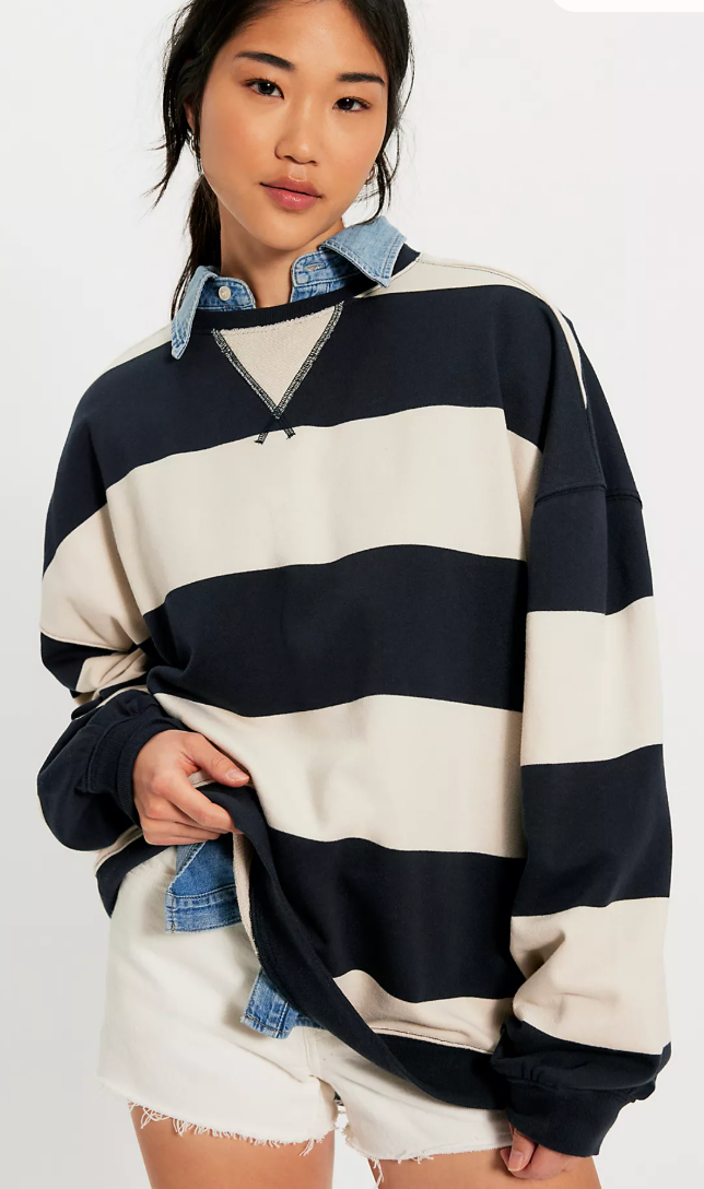 Classic Stripe Crew
