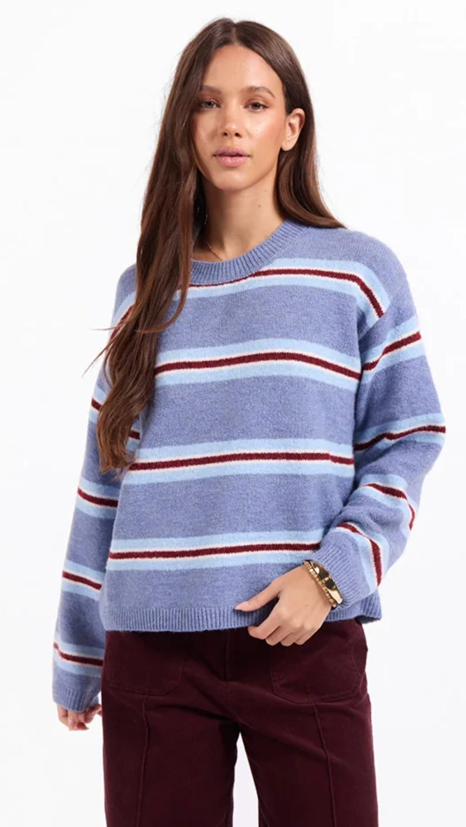 Hudson Stripe Sweater