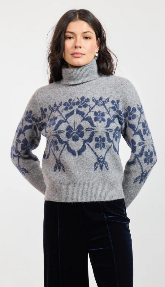 Provence Floral Sweater