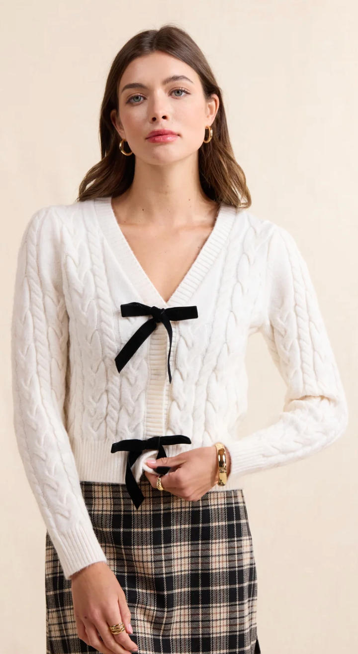 Celeste Bow Cardi